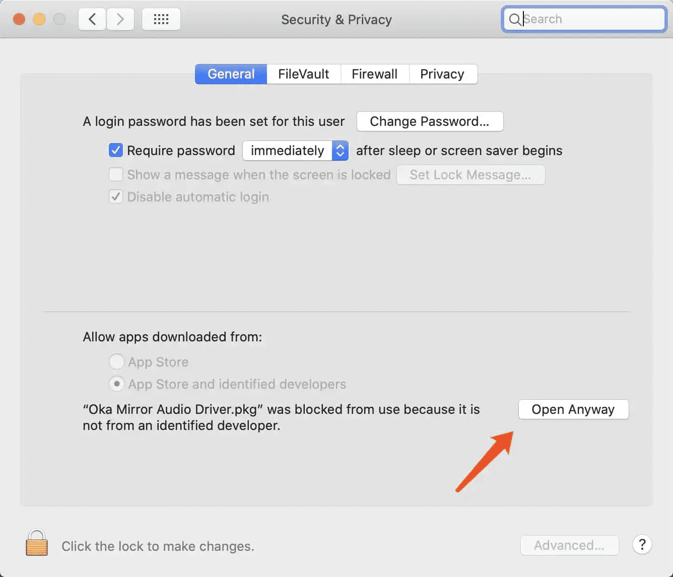 如何安装oka mirror声音驱动设置app打开权限