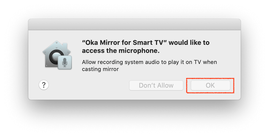 oka mirror麦克风声音录制授权