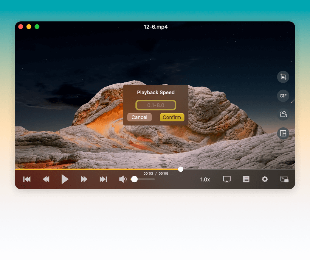 灵活的播放速度