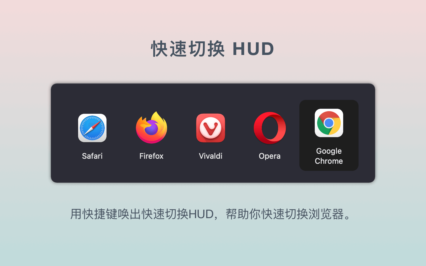 快速切换HUD